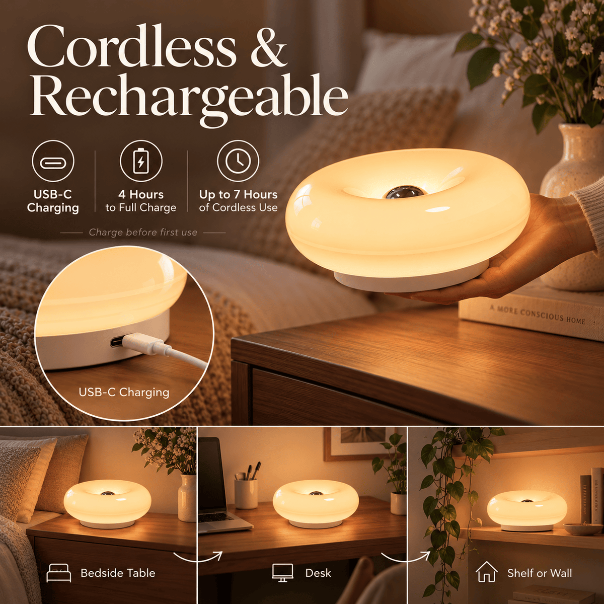 Donut Glow Ambient Lamp