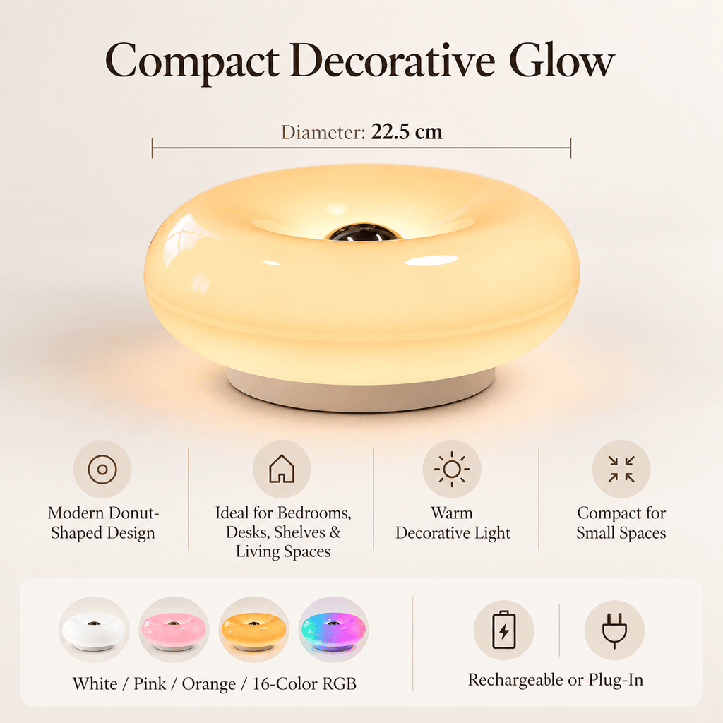 Donut Glow Ambient Lamp