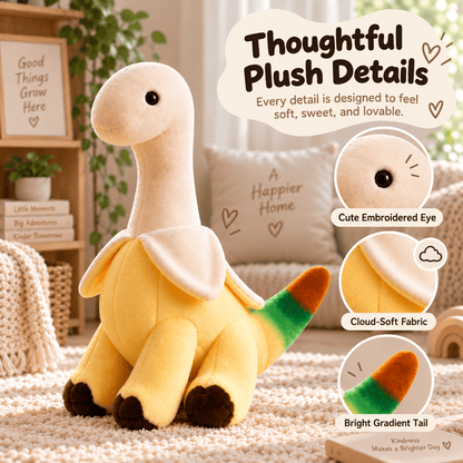 Cozy Dino Plush – Soft Long-Neck Dinosaur Stuffed Animal