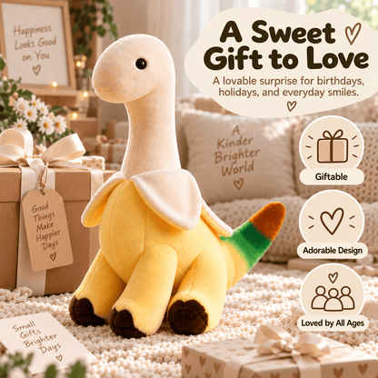 Cozy Dino Plush – Soft Long-Neck Dinosaur Stuffed Animal